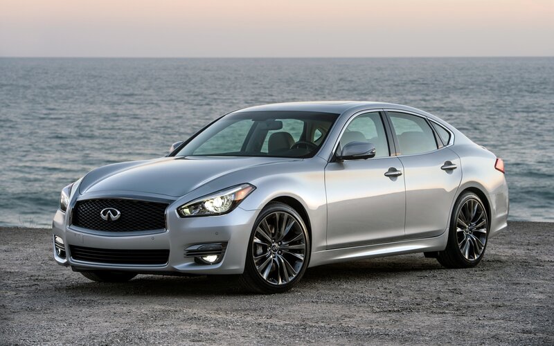 Silver Infiniti Sedan — Serene
