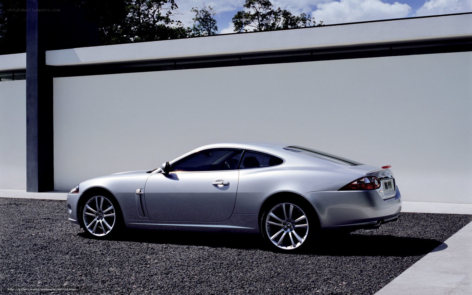 Silver Jaguar C-X16 Concept