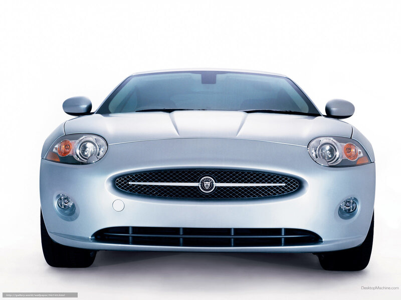 Silver Jaguar Car — Neutral, Photograph