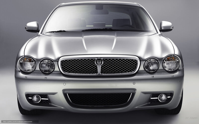 Silver Jaguar Car — Neutral