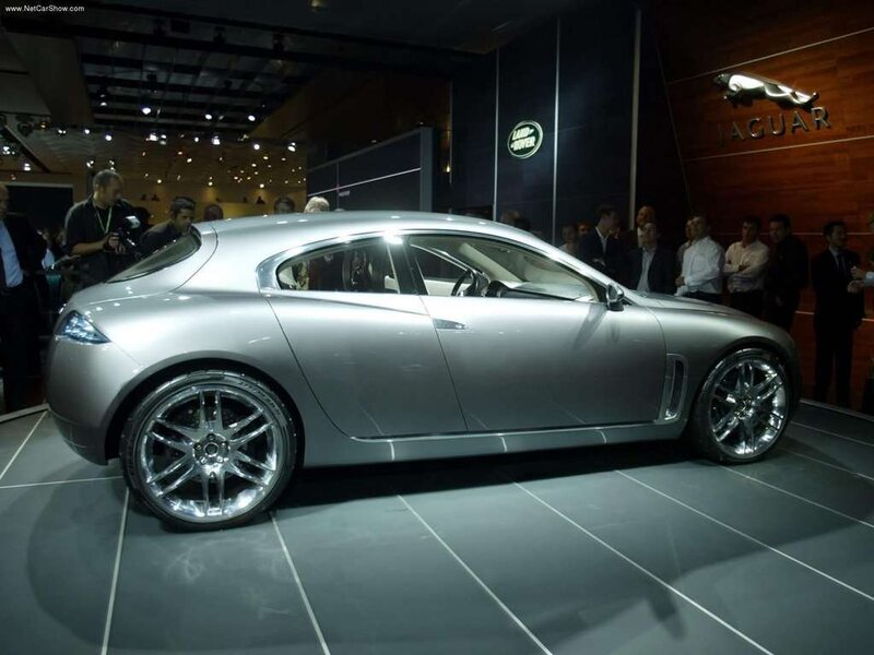 Silver Jaguar Concept Car — Formal