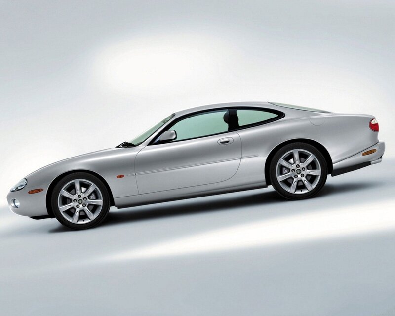 silver jaguar coupe