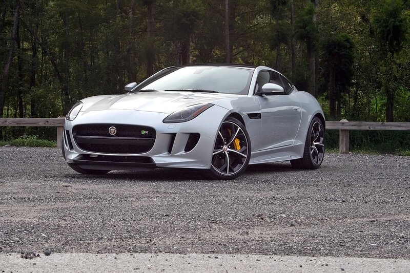 Silver Jaguar F-type