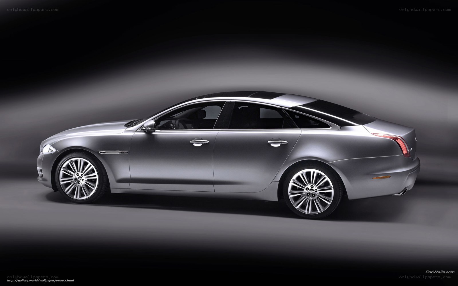 silver jaguar luxury sedan