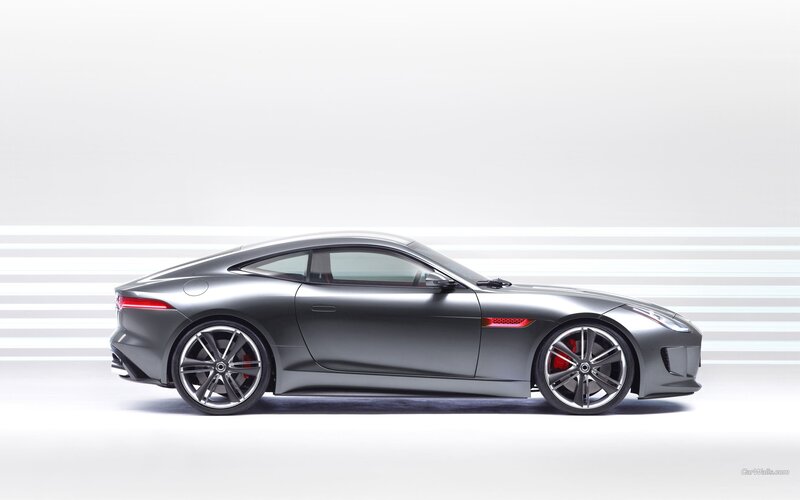 silver jaguar sports car