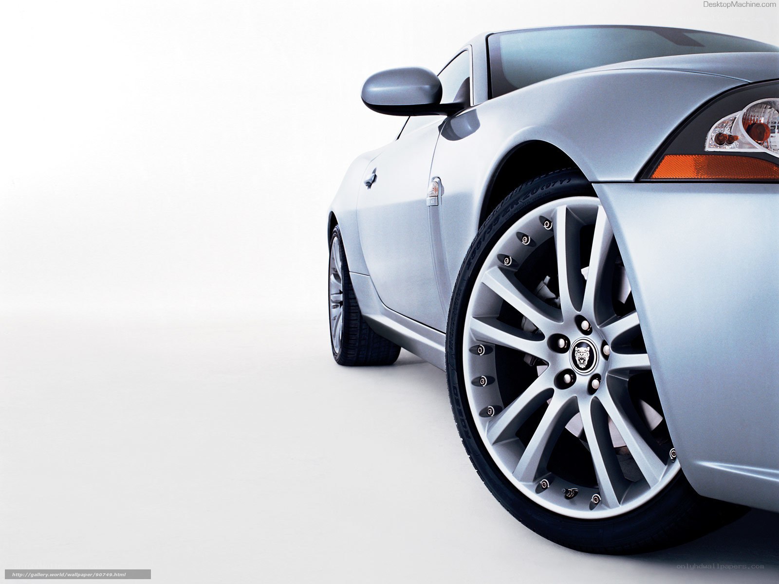 silver jaguar sports car