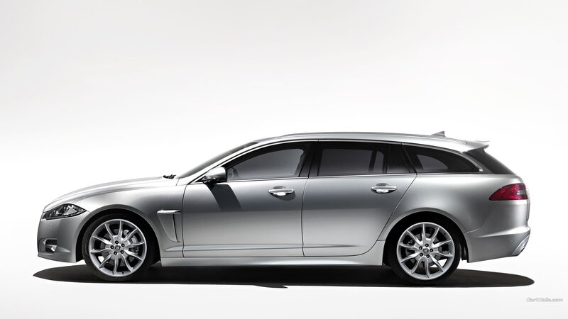 Silver Jaguar Station Wagon — Neutral