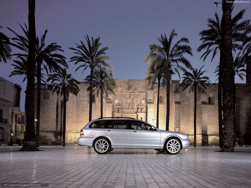 silver jaguar station wagon