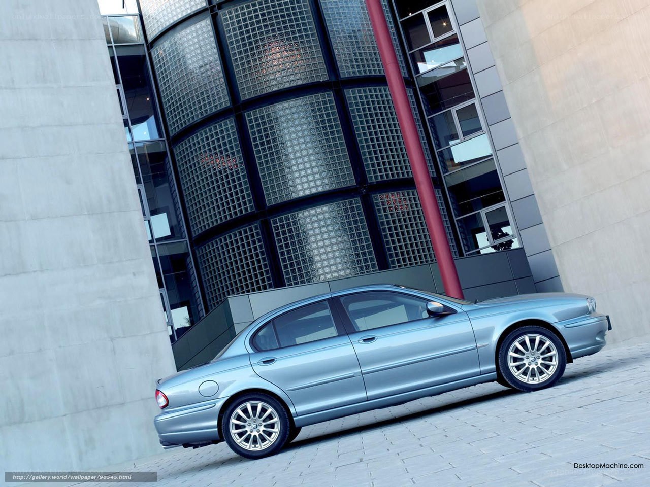 silver jaguar x-type sedan