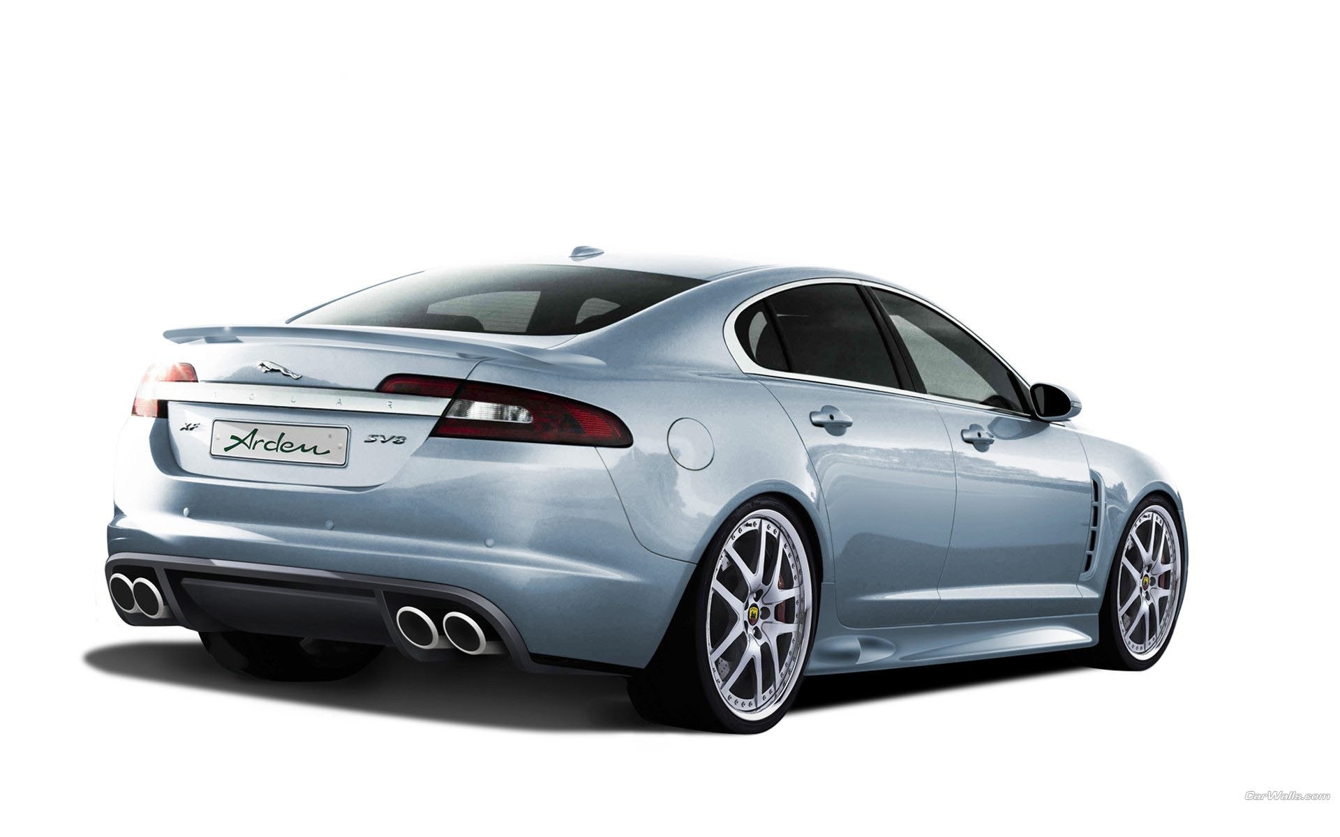 silver jaguar xfr sedan