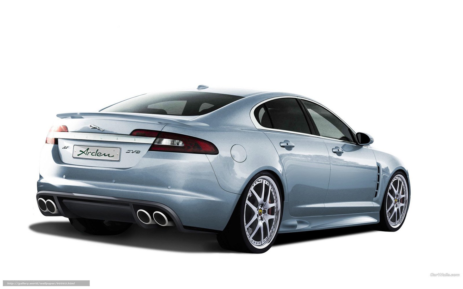 silver jaguar xfr sedan