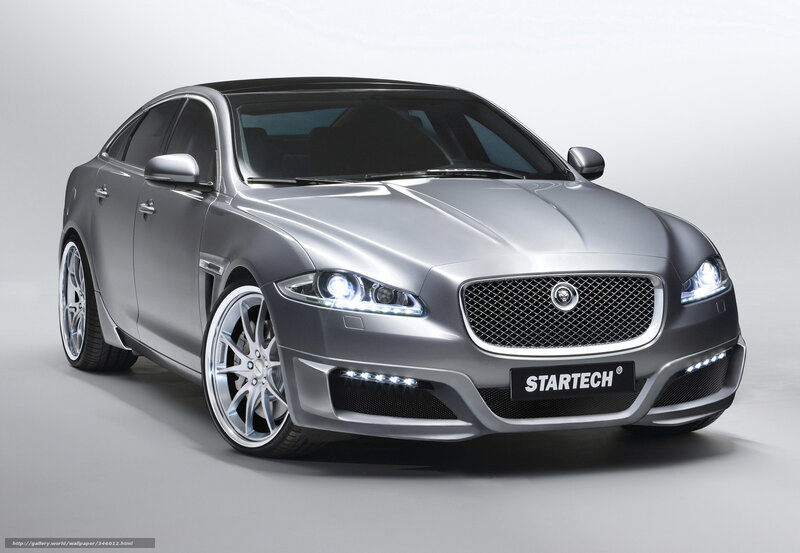 Silver Jaguar XJ by Startech