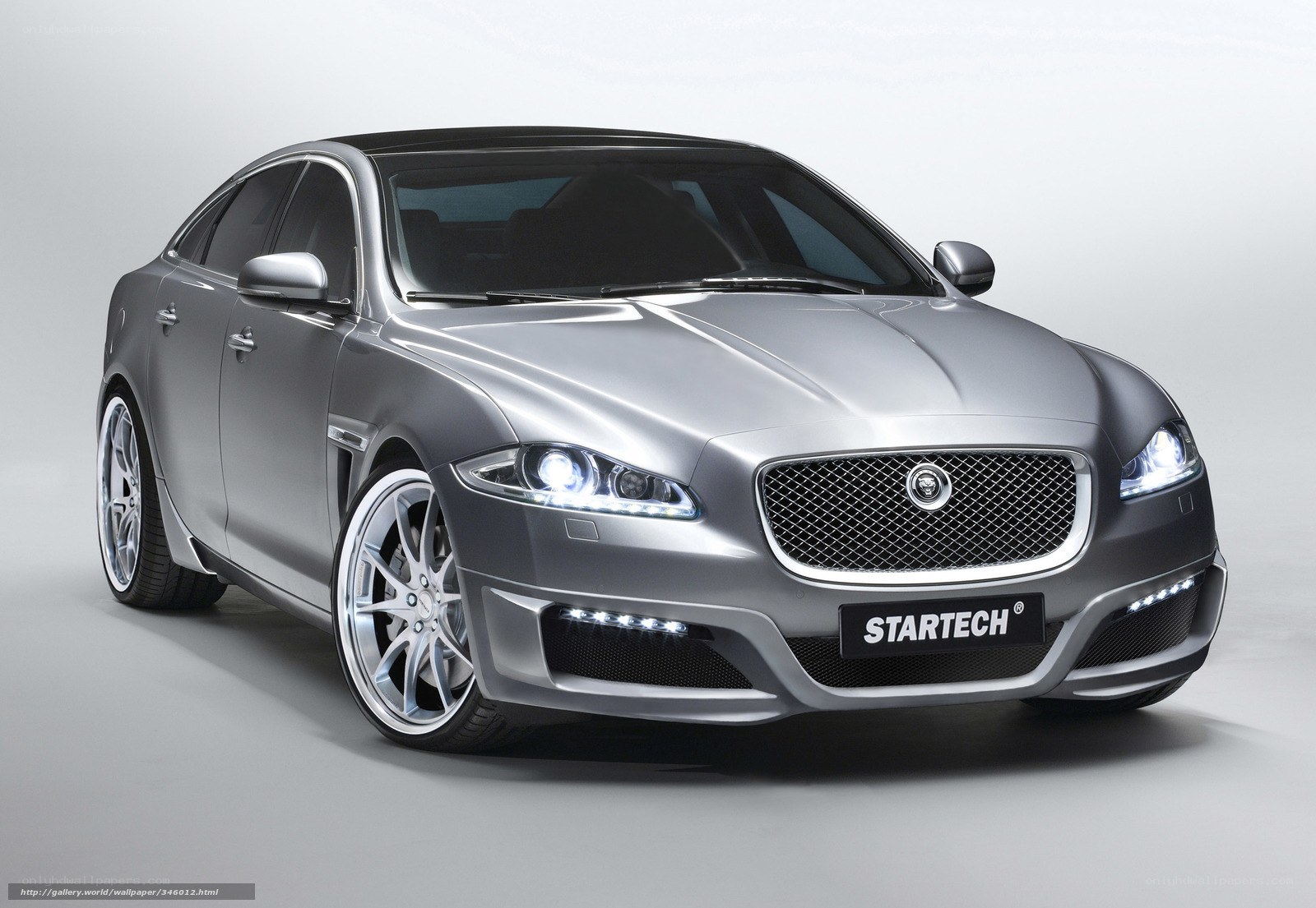 Silver Jaguar XJ by Startech