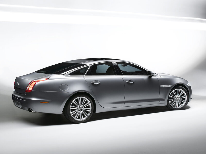 Silver Jaguar Xj Sedan — Neutral, Photograph, Car, Wheels, Windows