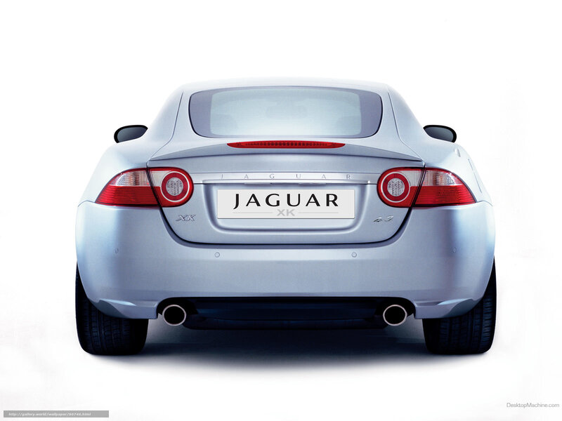 Silver Jaguar Xk Car