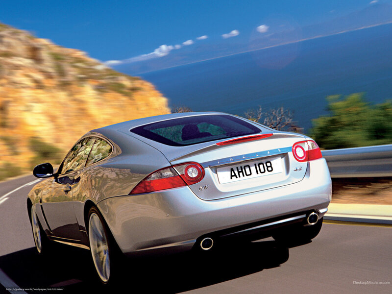 Silver Jaguar Xk