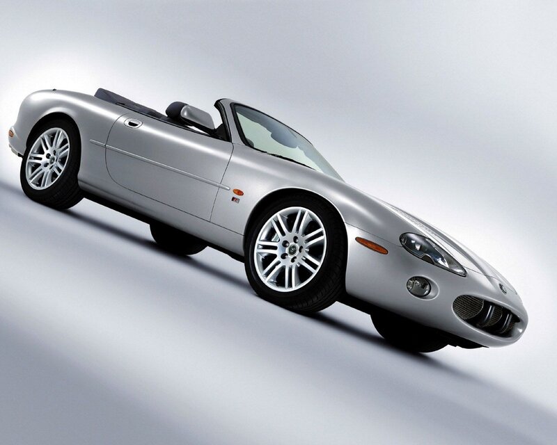 silver jaguar xk8 convertible