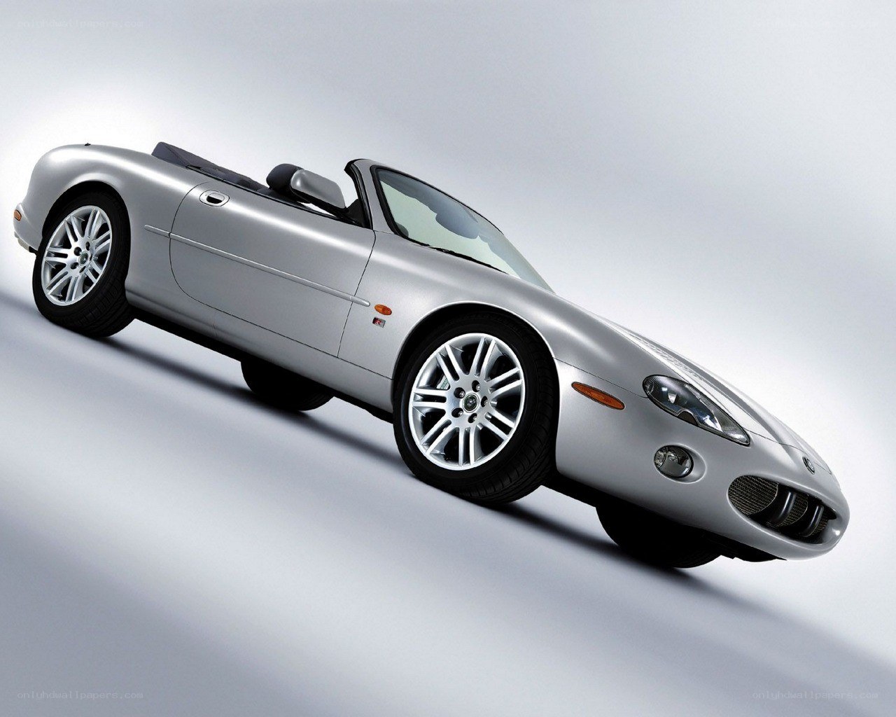 silver jaguar xk8 convertible