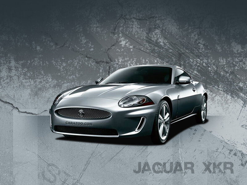Silver Jaguar Xkr Car