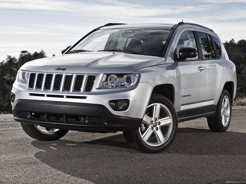 silver jeep compass suv