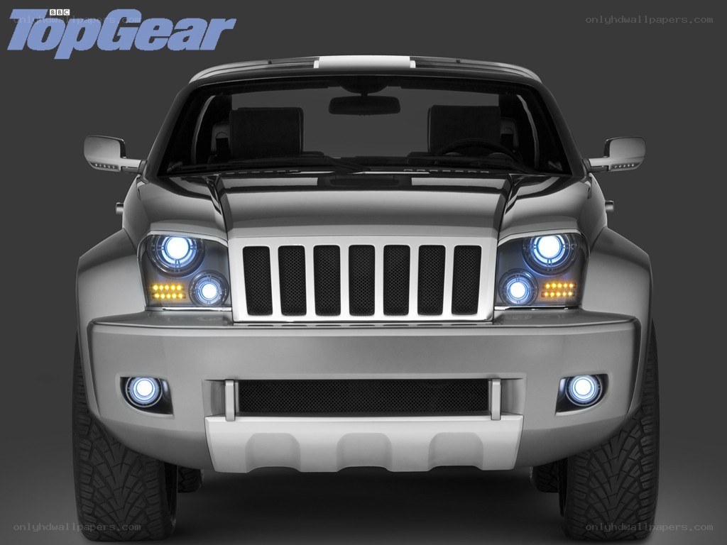 silver jeep concept vehicle
