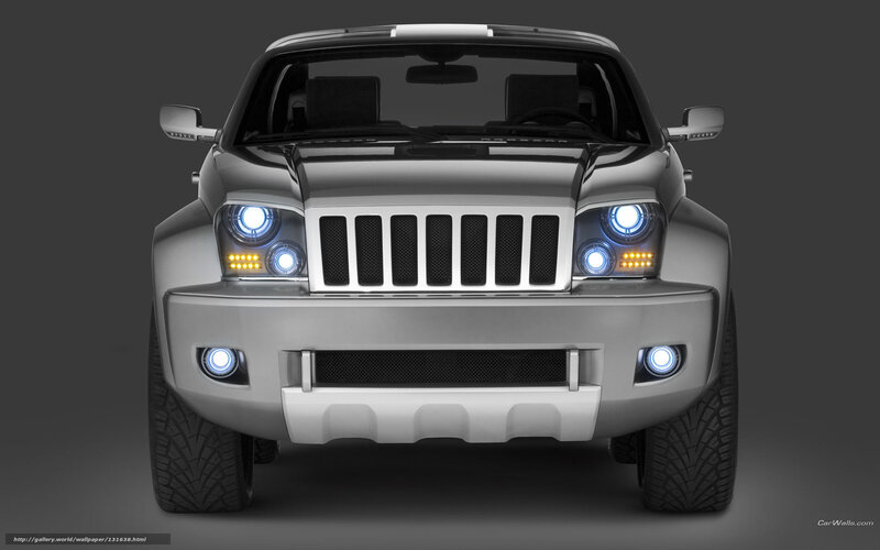 silver jeep concept vehicle