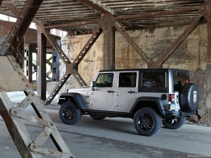 Silver Jeep under a bridge
