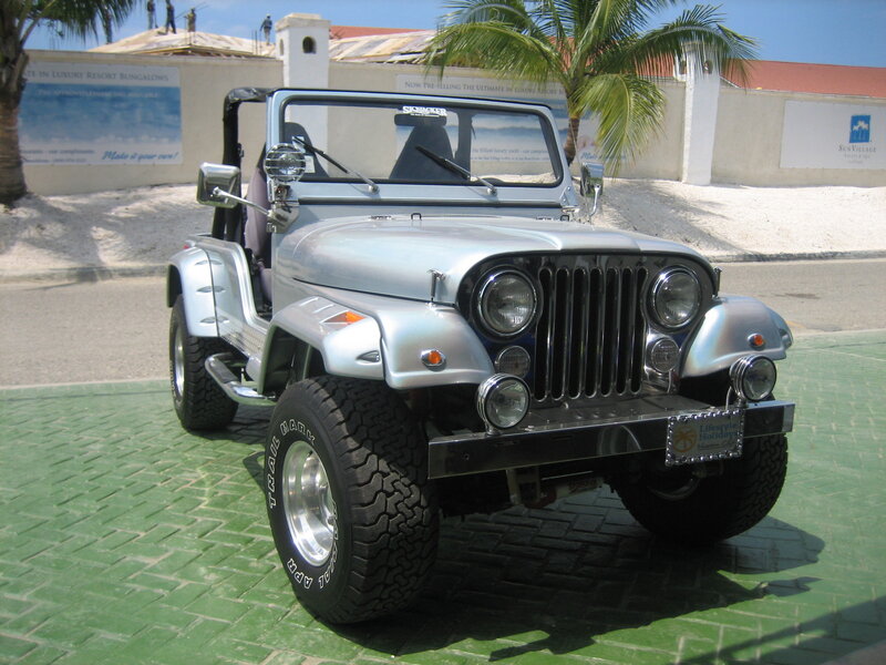 Silver Jeep Wrangler — Bright