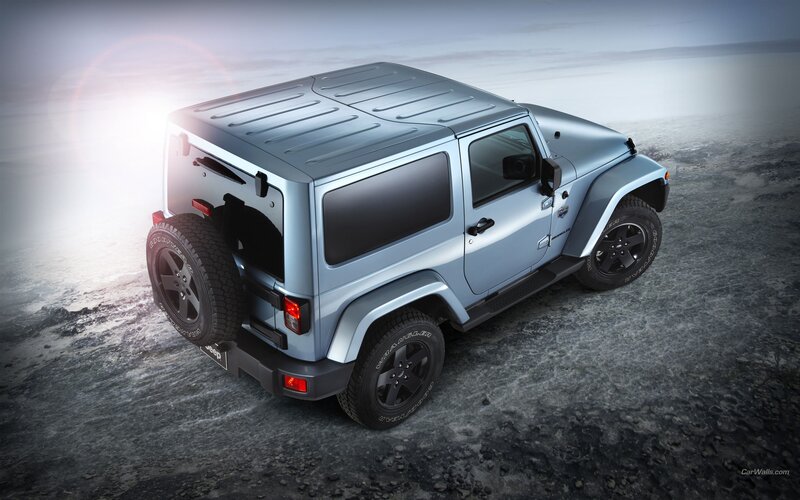 silver jeep wrangler on rocky terrain