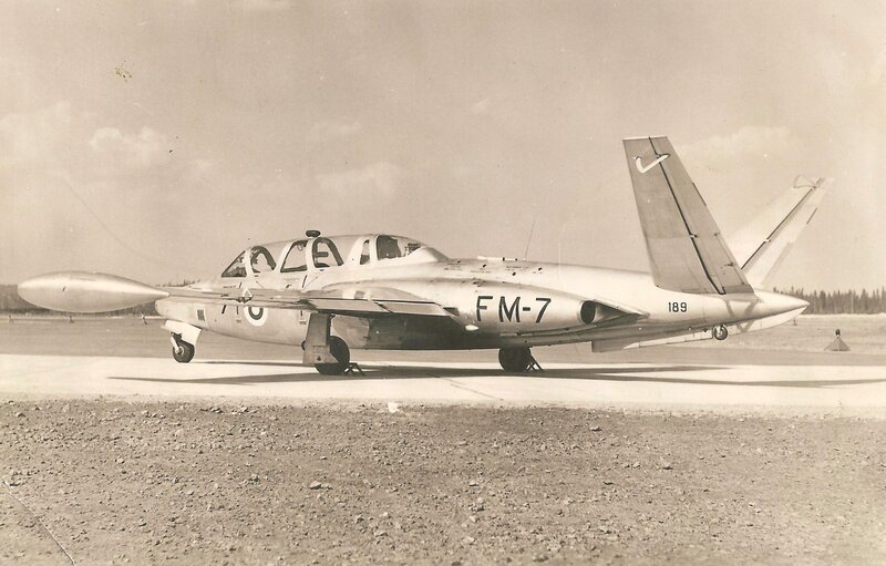 Silver Jet Aircraft — Black