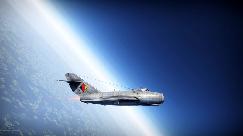 Silver Jet Flying High