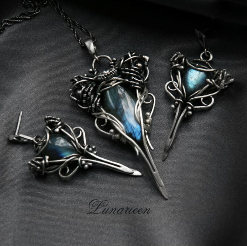 Silver Jewelry Set