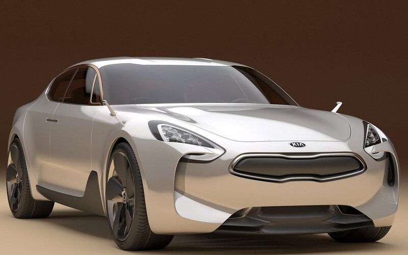 Silver Kia Concept Car — Neutral