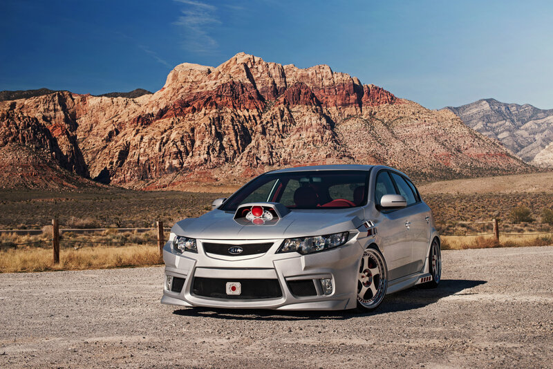 Silver Kia Forte