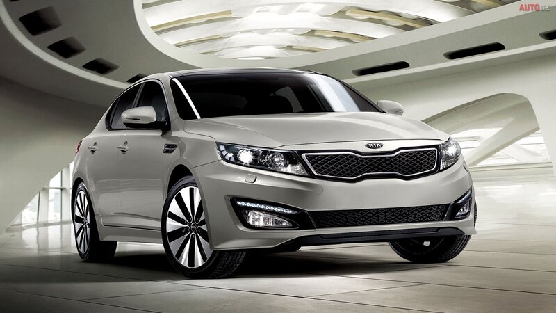 Silver Kia Optima sedan