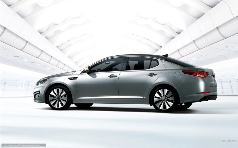 silver kia optima sedan