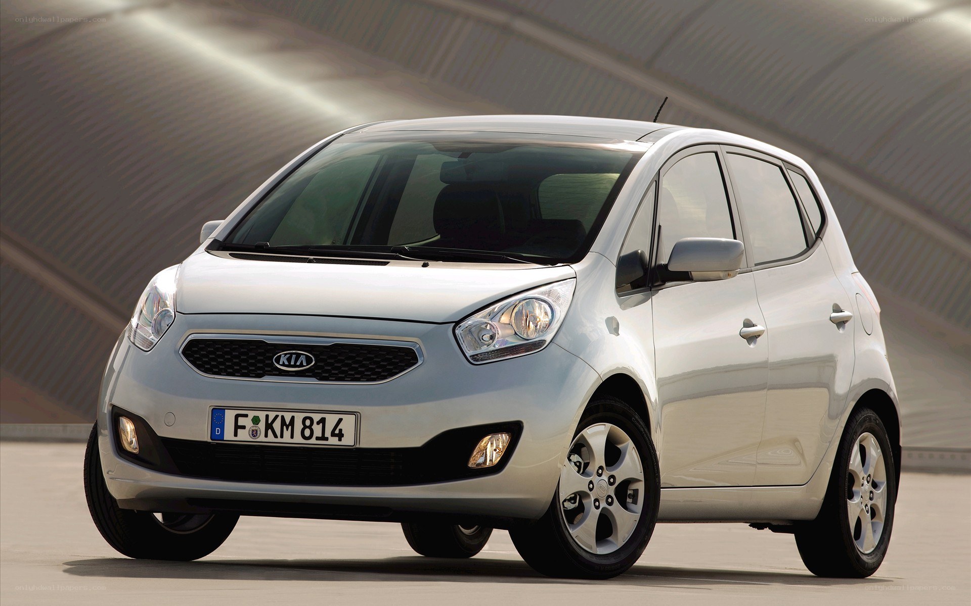 Silver Kia Picanto car