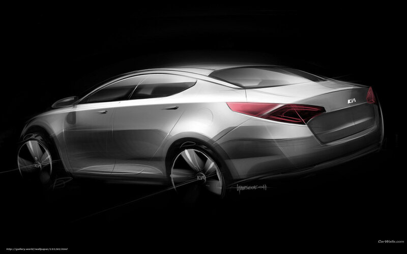 Silver Kia Sedan