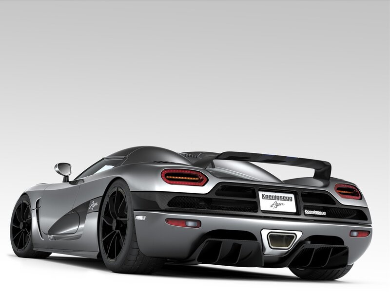 silver koenigsegg agera sports car