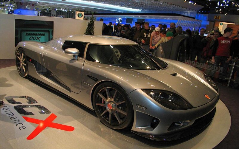 Silver Koenigsegg CCX — Showroom