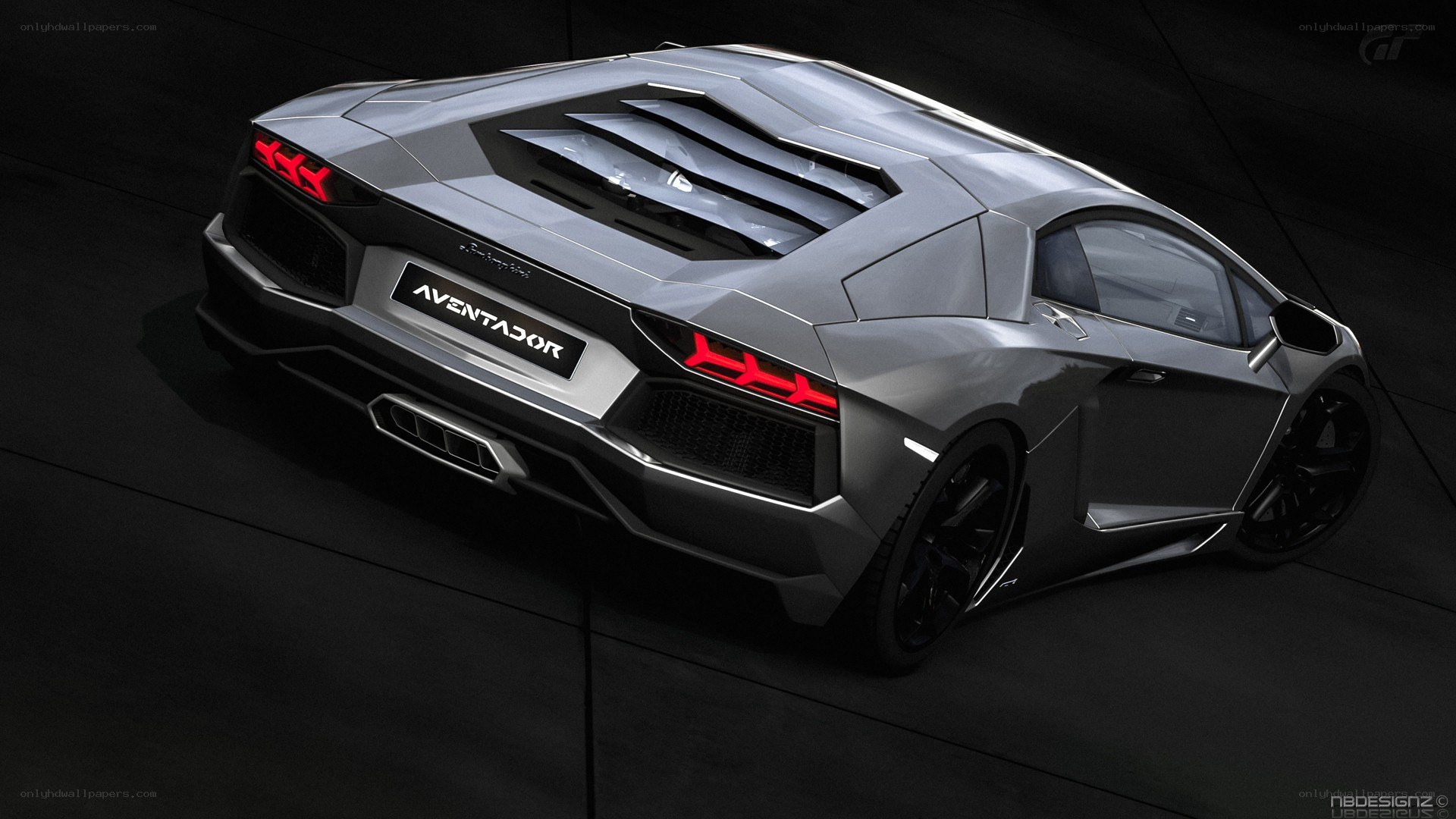 silver lamborghini aventador