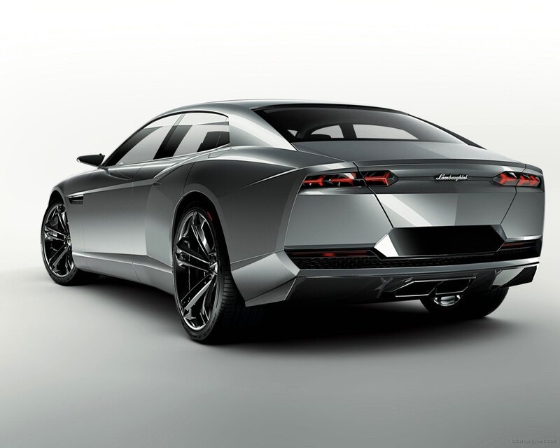 Silver Lamborghini Concept Car — Gray, Sleek, 3d Render, Wheels