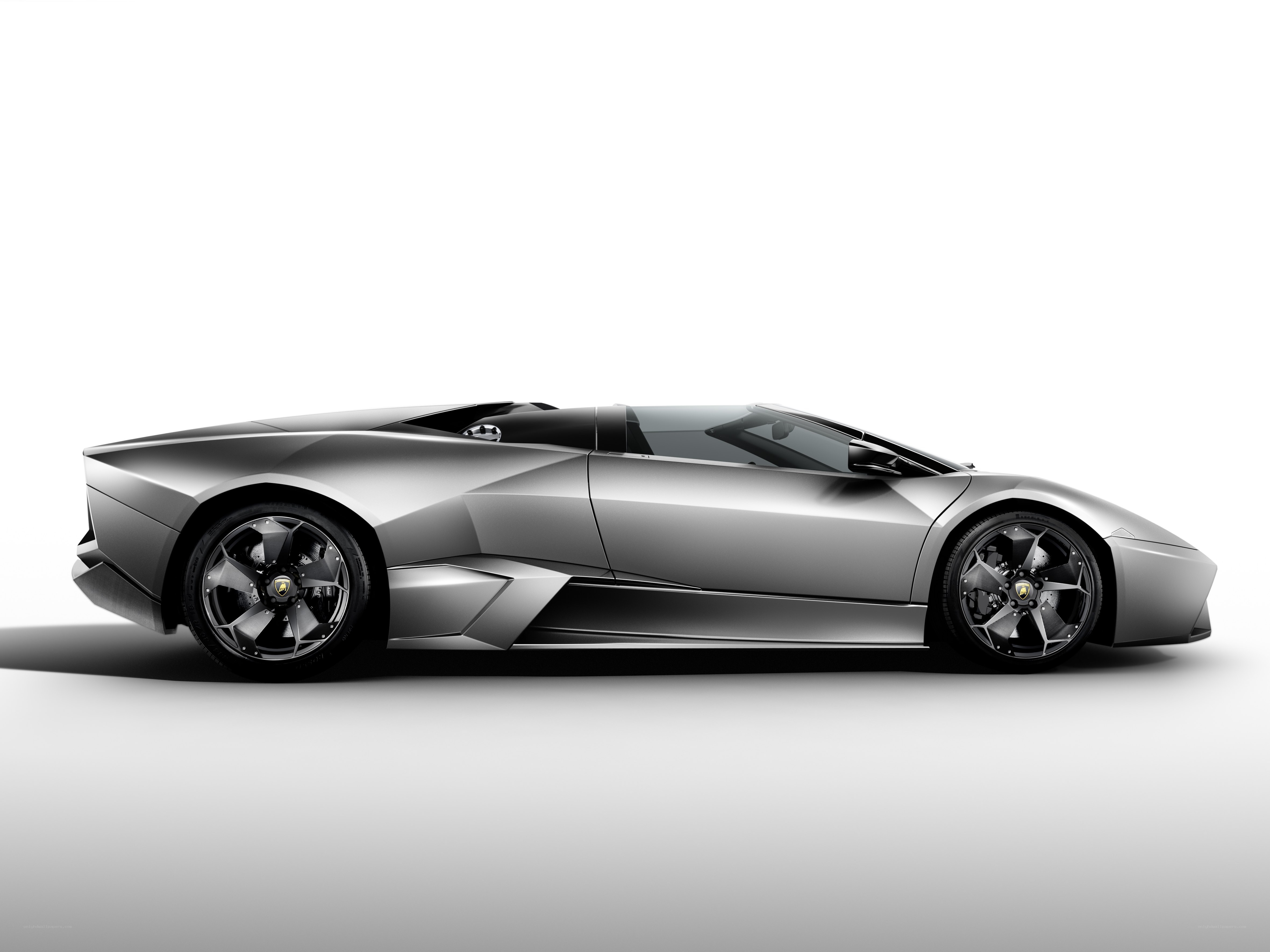 silver lamborghini convertible