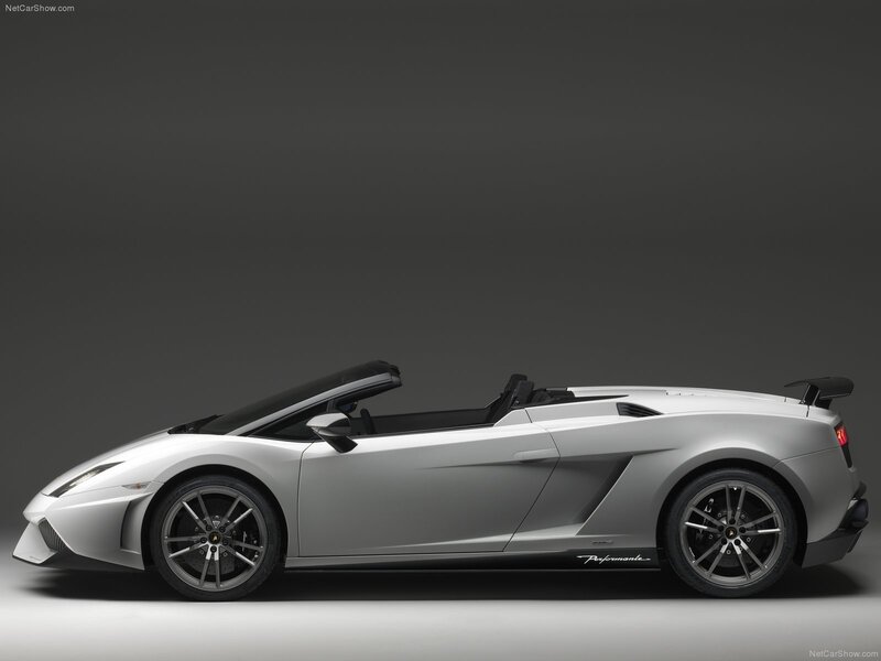 silver lamborghini convertible