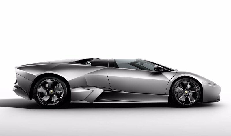 silver lamborghini convertible