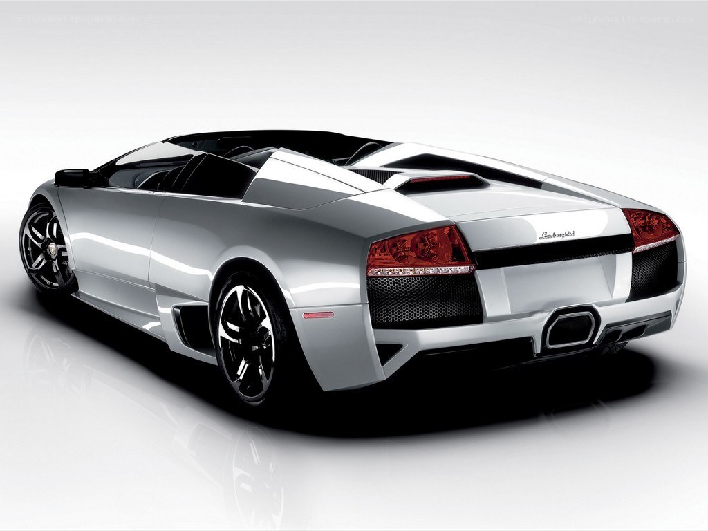 silver lamborghini convertible
