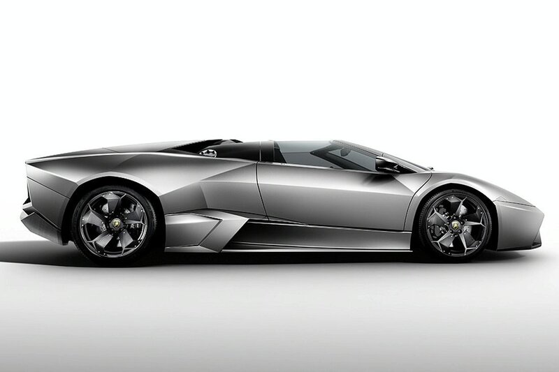silver lamborghini convertible