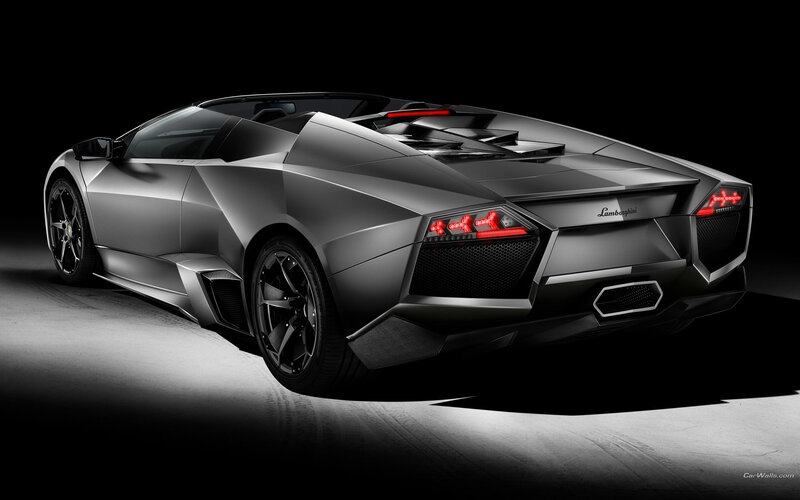 Silver Lamborghini Convertible — Wheels