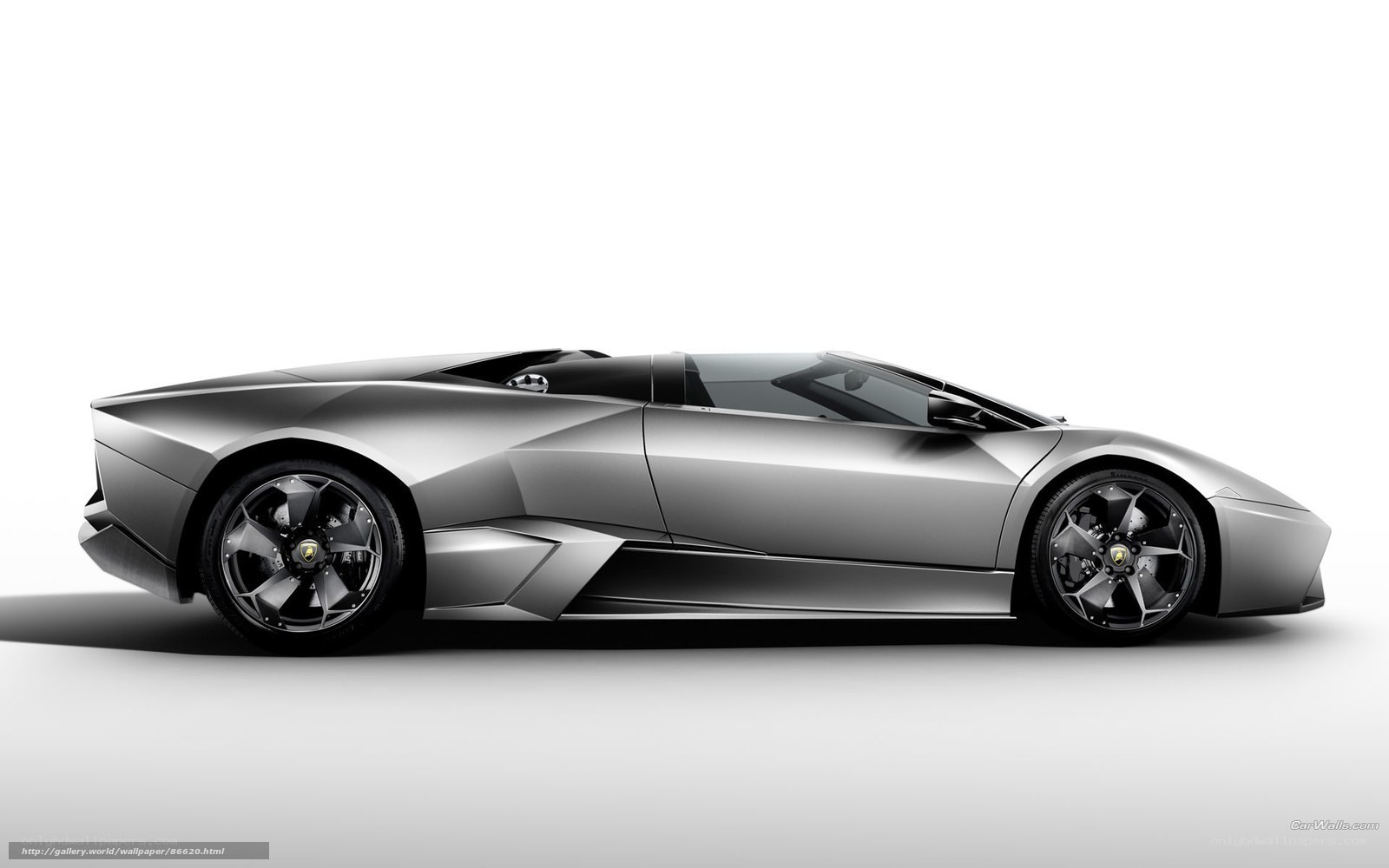 silver lamborghini convertible