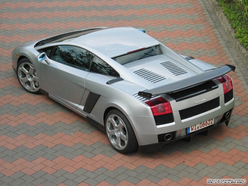 silver lamborghini gallardo